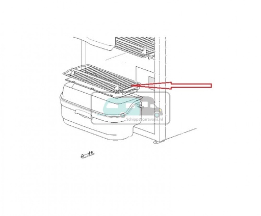 [OCS_62664308] Thetford koelkastrek N112-N108