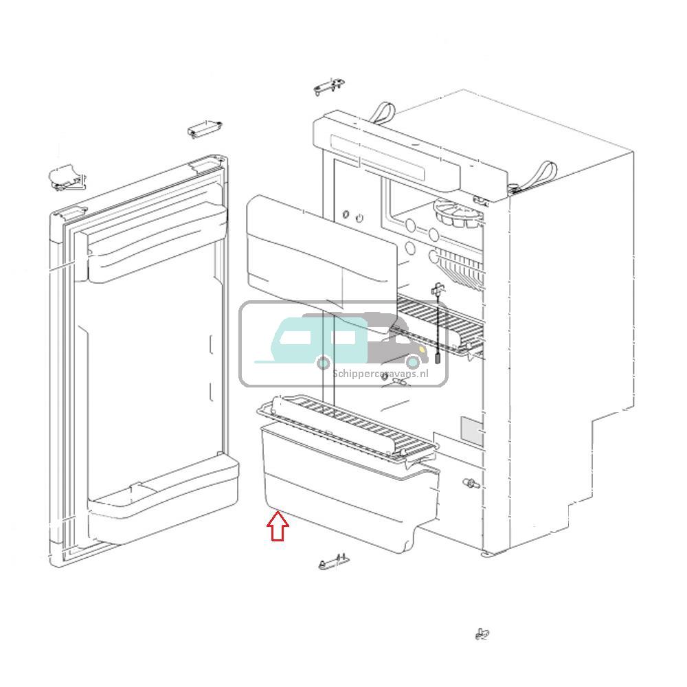 [OCS_A9902330] Thetford Groentebak N4080
