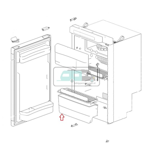 [OCS_69080208] Thetford Groentebak N4080