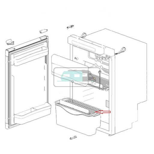 [OCS_69083208] Thetford Rooster 455x174mm N4108