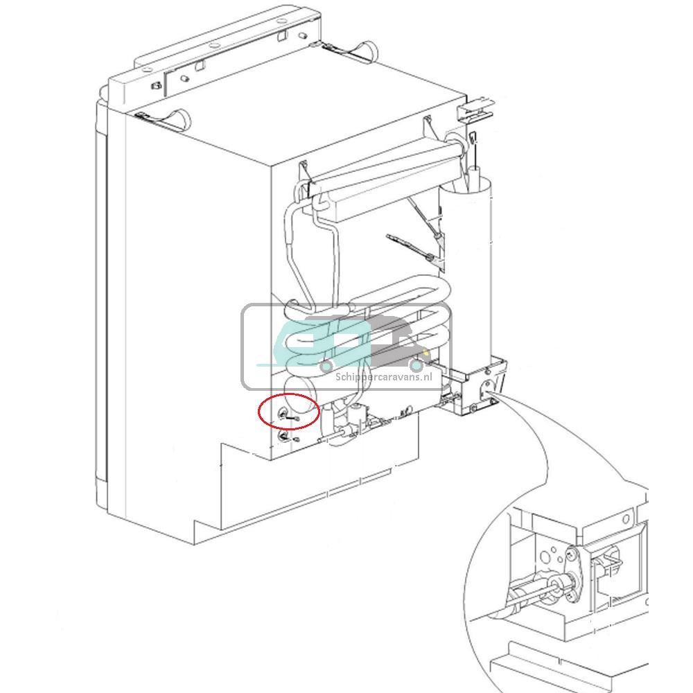[OCS_A9902375] Thetford N3080 Koelkast Connector Kabel