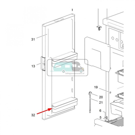 [OCS_69112108] SR Doorbin N3140