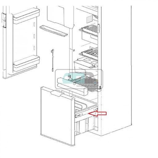 [OCS_691123] Thetford N3141 Groentebakgeleiders 