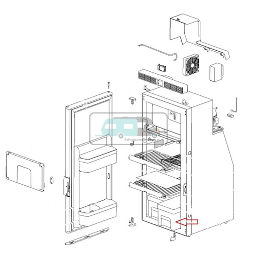 [OCS_691220] Thetford Groentelade (2x) T1090 