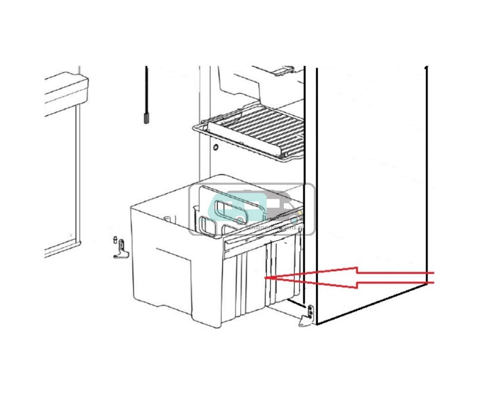 [OCS_A9902421] SR Drawer bin N3142