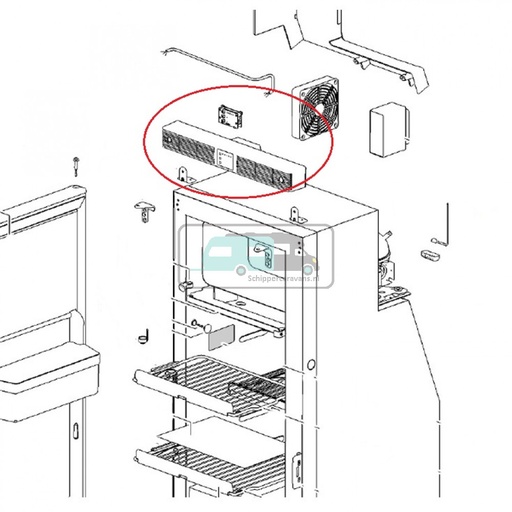 [OCS_691746] Thetford Bedieningspaneel T1000