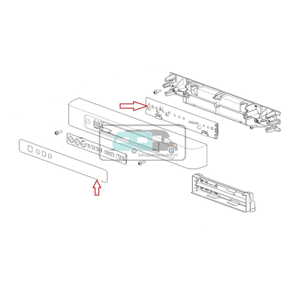 [OCS_A9903538] Thetford Sticker LED+PCB LED+DM N4***