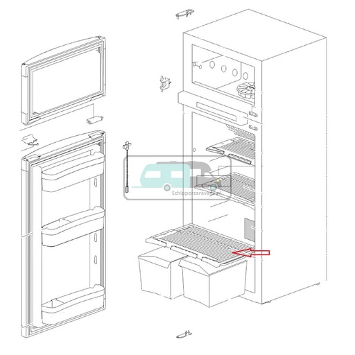 [OCS_692511144] Thetford Rooster 415x200mm N41**