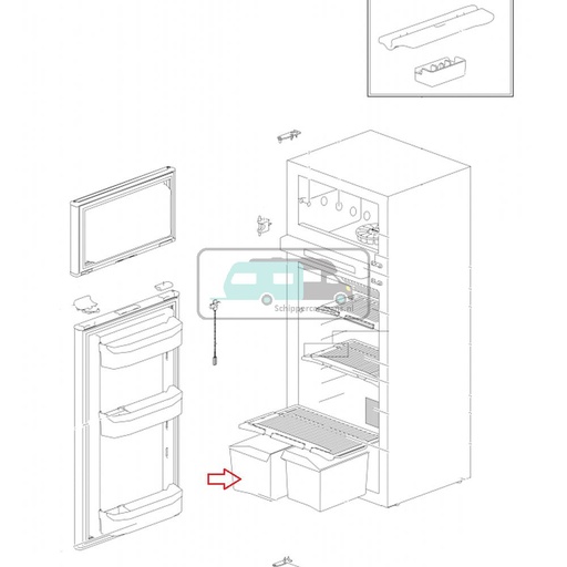 [OCS_692522144] Thetford Groentebak Links N41**