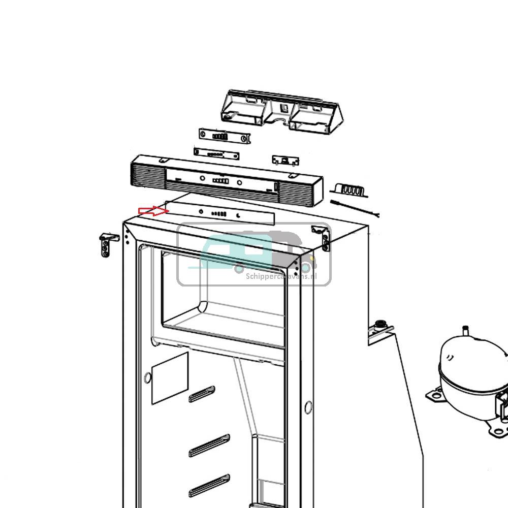 [OCS_A0017624] Thetford Sticker T2090