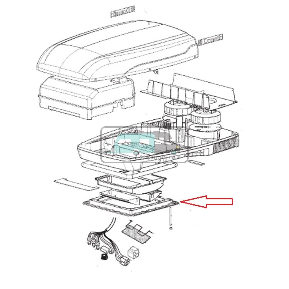 [OCS_A9904579] Dometic B1500S Airco Binnenkader Frame