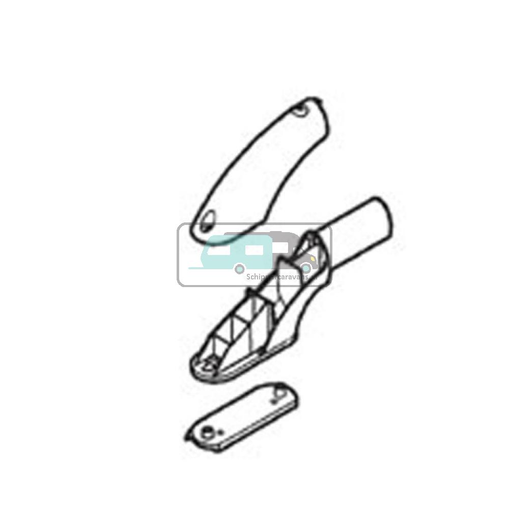 [OCS_A9902551] Thule End cap roof rack white