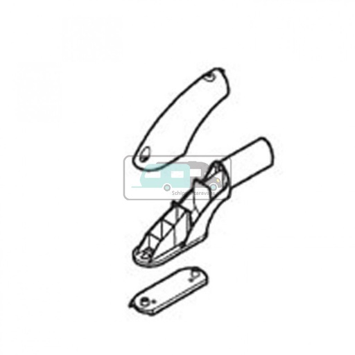 [OCS_700027] Thule End cap roof rack white