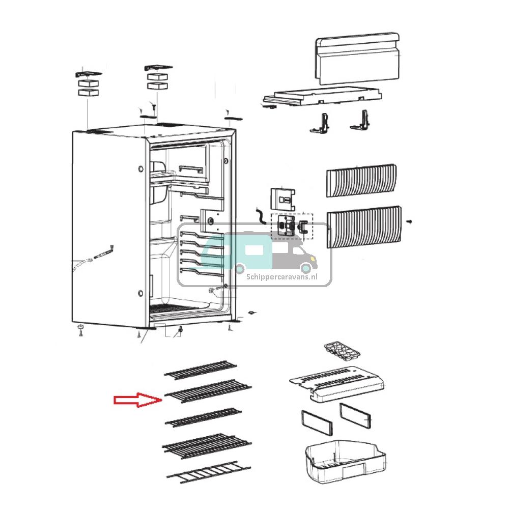 [OCS_A9907292] Dometic RM8550 Koelkastrek