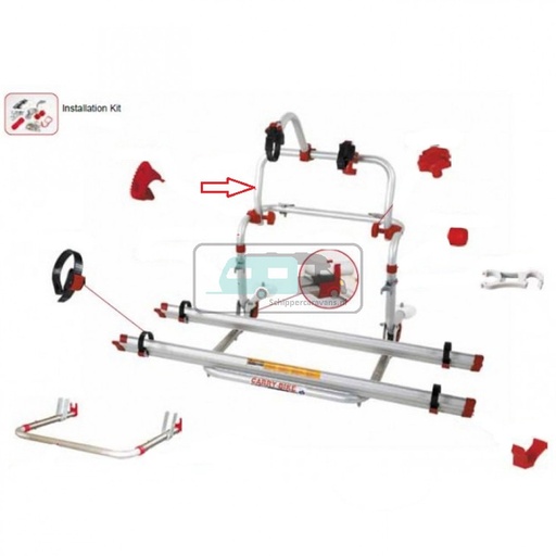 [OCS_700390] Fiamma Boven Beugel Links  Pro C Knaus