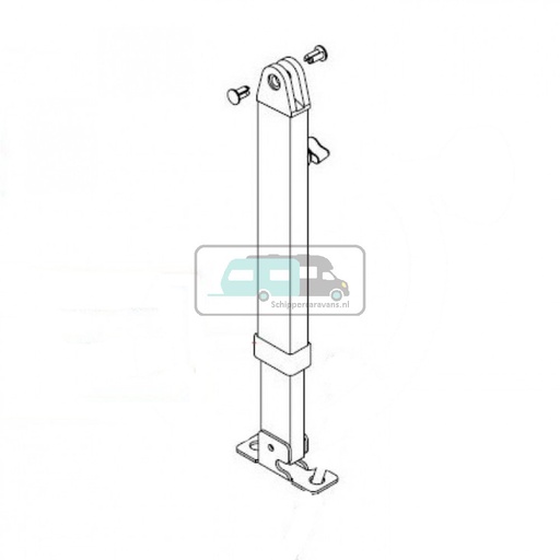 [OCS_700627] Fiamma Right support leg F45I-TI/F1 350-450
