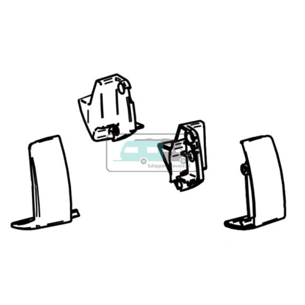 [OCS_A9900144] Thule Eindkap Lead Rail LH+RH 5102