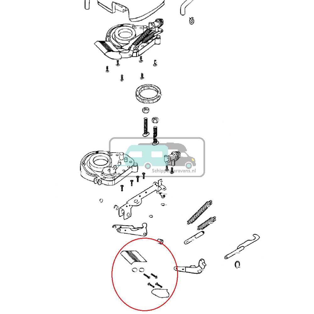 [OCS_A9900014] Thetford Aqua Magic Galaxy Voetpedaal 
