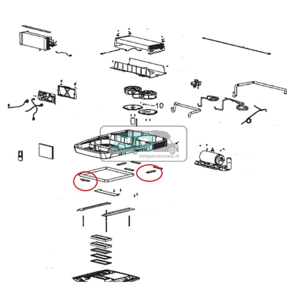 [OCS_A0030558] Dometic B1600 Plus Afdichter