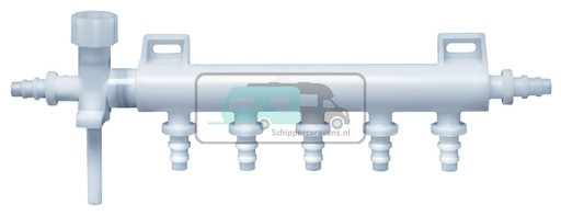 [OCS_700930] Reich Verswaterverdeler met Aftapventiel