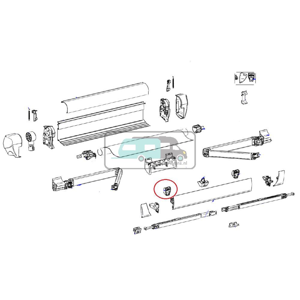 [OCS_A9902574] Thule Insert Lead Rail 5003 2st.