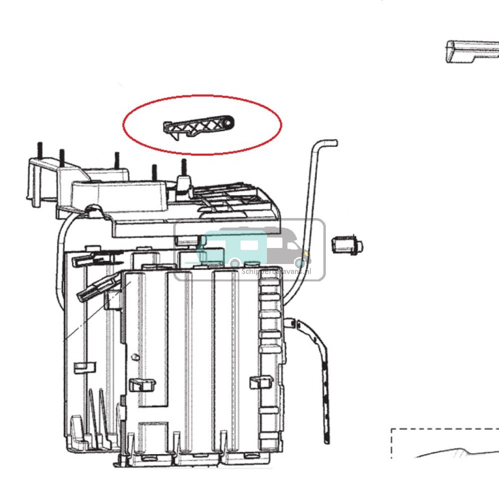 [OCS_A9904226] Dometic Hendel zekering cassette CTS3110 2426014748