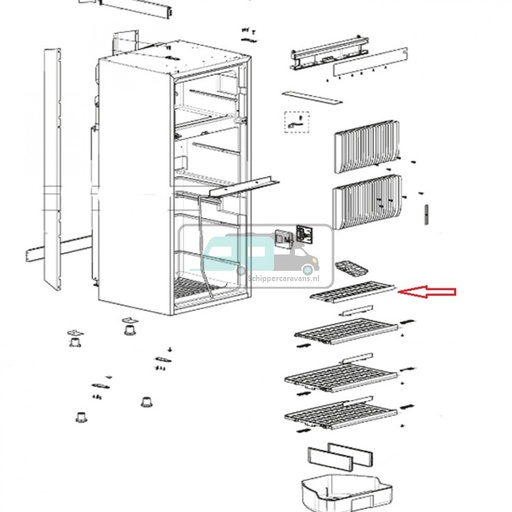 [OCS_701190] Dometic RM8505 Legplank