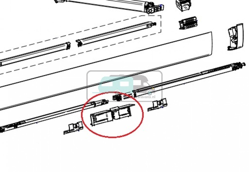 [OCS_701280] Thule Central Clamp Support Arm 5200