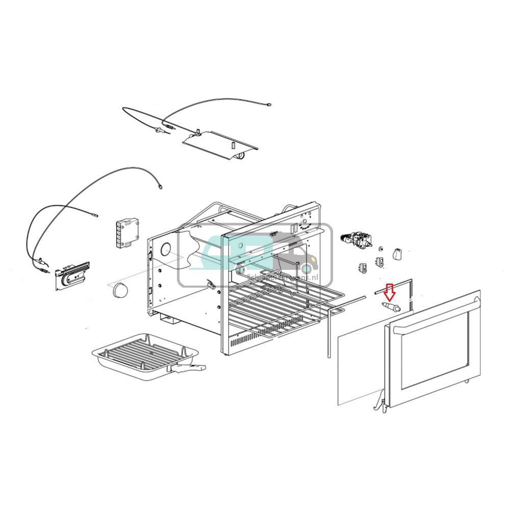 [OCS_A0017463] Thetford Duplex Oven Switch met Piezo 