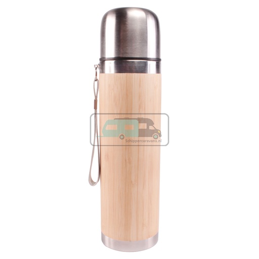 [OCS_8036415] ViaMondo Thermosfles 0.5L Bamboe