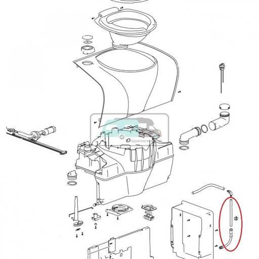 [OCS_90711] SC500 Clip sight tube
