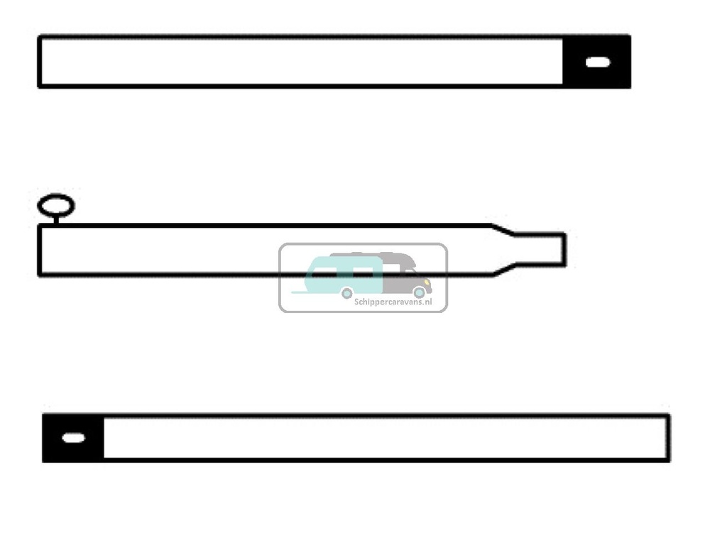 [OCS_A0029573] Campking Nokstok 22/19cm 80-215cm alu