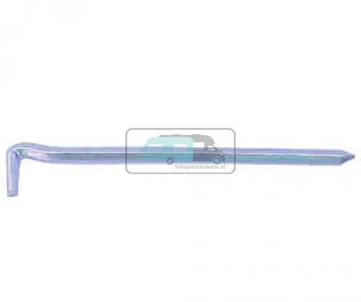 [OCS_96009300] Campking Grondpen 4-kant 16cm x 5mm