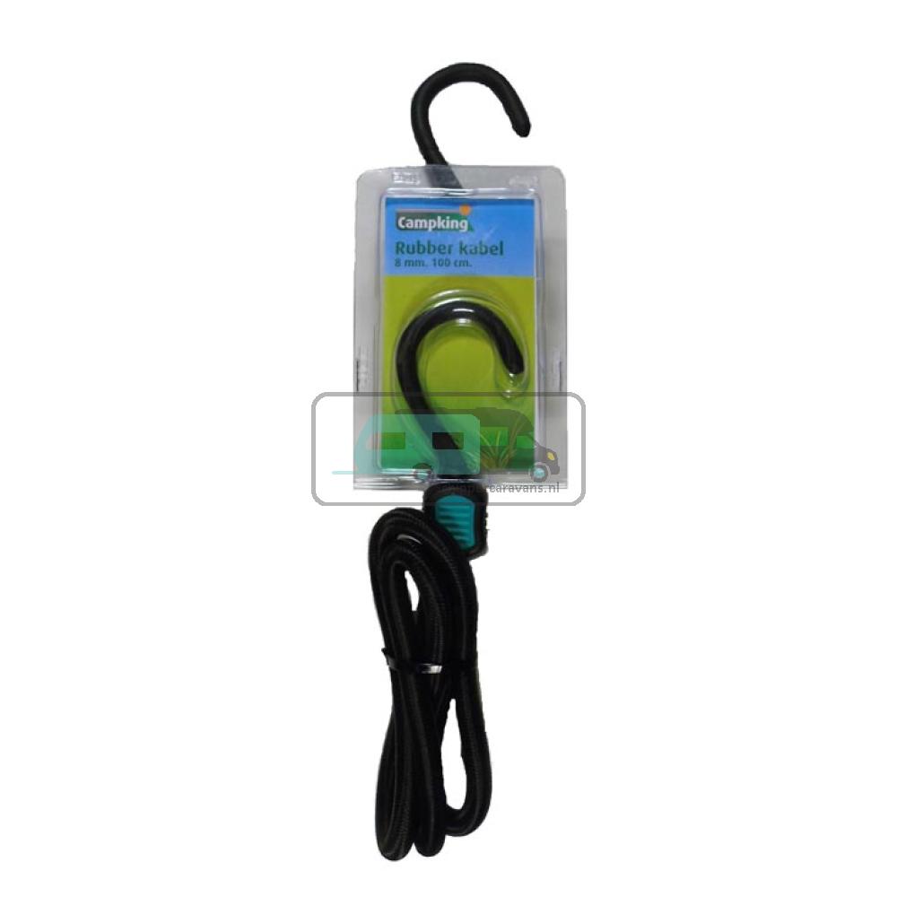 [OCS_A0029633] Campking Rubber kabel 100cm 20st