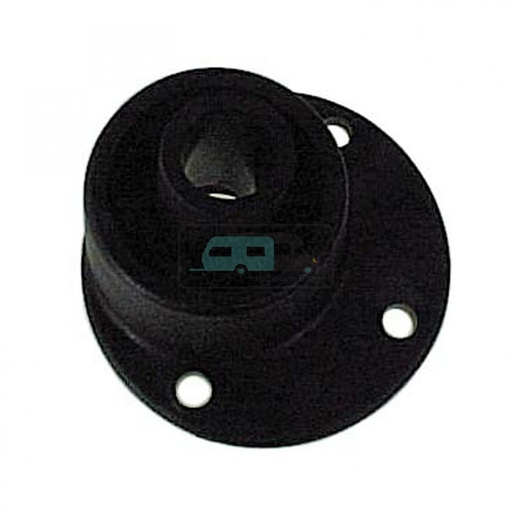 [OCS_96476300] Campking scharniervoet 25 mm kunststof