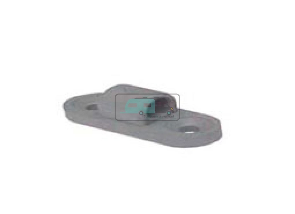 [OCS_A0029795] Campking Framebevestigingsoog Verticaal Kunststof 3st