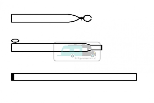 [OCS_96942046] Campking Stormstok 22/19mm 150-210cm Basic