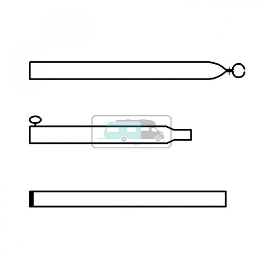 [OCS_96942260] Campking Stormstok 25/22mm 170-250cm Premium