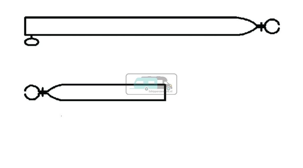 [OCS_A0029880] Campking Spanstok 22/19mm 50-70cm Basic