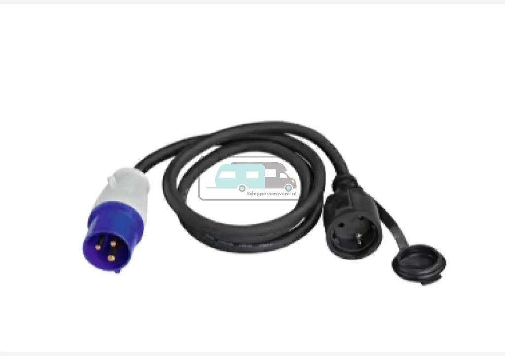[OCS_A0037386] Vechline Adapterkabel 150 cm CEE -Schuko contra (niet NL)