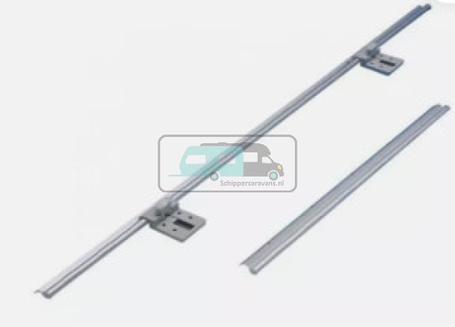 [OCS_0121017] Tafelbladrail Aluminium Compleet