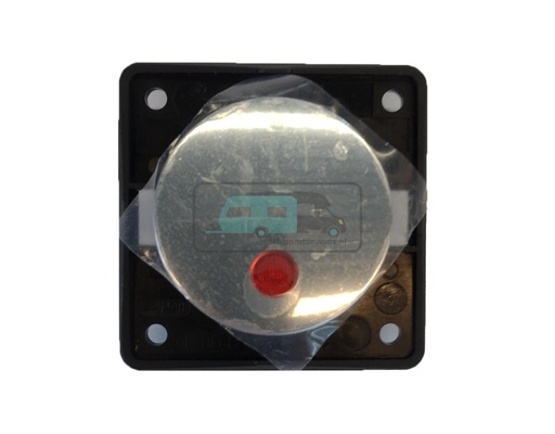 [OCS_1902070B] Berker Aan/Uitschakelaar Flow/Pure met Lampje Inbouw Chroom Hoogglans 1