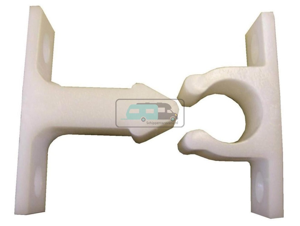 [OCS_A0034903L] Deurvanger Kunststof 2-delig