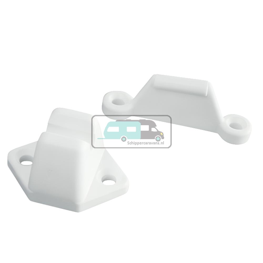 [OCS_A0034907L] Deurvanger 2-delig Wit