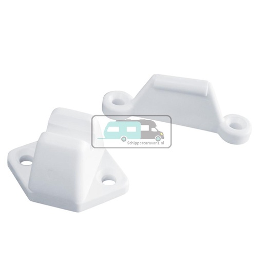 [OCS_A0034907L] Deurvanger 2-delig Wit