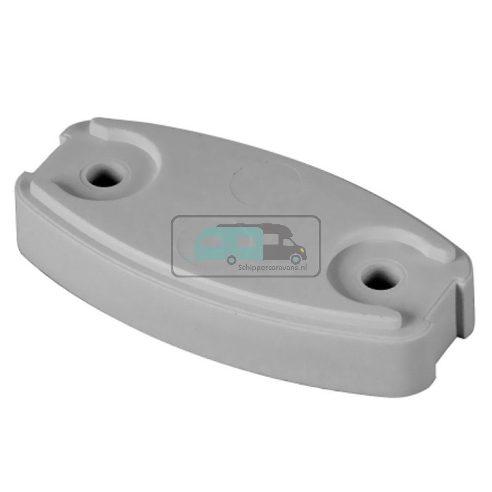 [OCS_A0033323L] Deurvanger Onderlegplaat Plopp Grijs