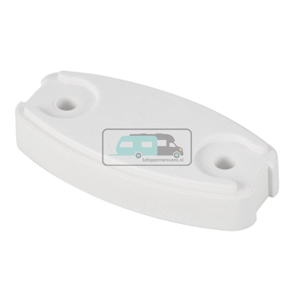 [OCS_A0033324L] Deurvanger Onderlegplaat Plopp Crèmewit