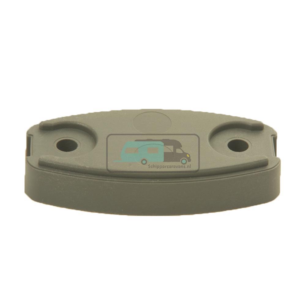 [OCS_A0033325L] Deurvanger Onderlegplaat Plopp Donkergrijs