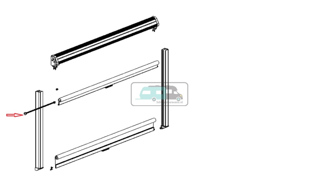 [OCS_A0026170] Dometic Combirollo 3000 Veer