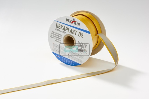[OCS_A0037249] Dekalin Dekaplast D2 Butyl Afdichtband 20x2mm 26mtr.